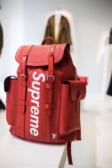 fake supreme louis vuitton backpack|Louis Vuitton supreme raincoat.